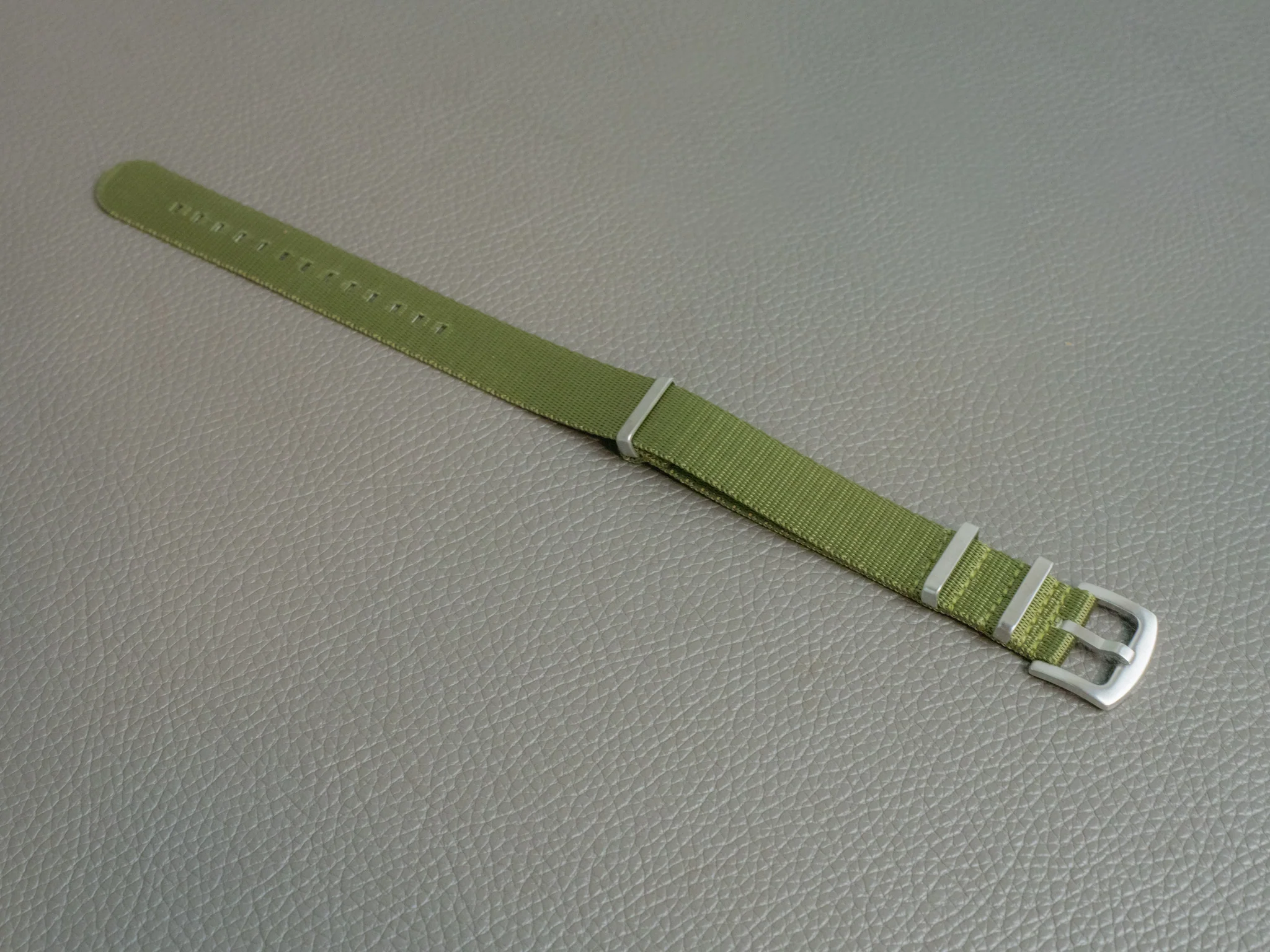 Nylon Watch Band 1 piece - Green - Image 4
