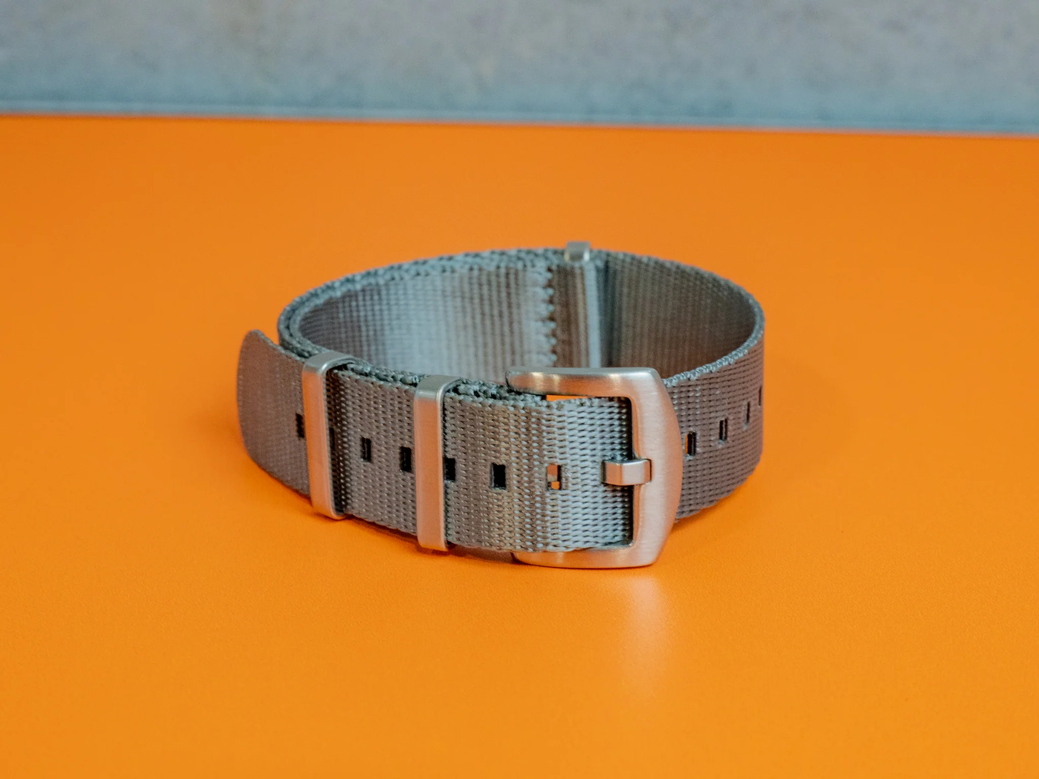 Nylon Watch Band 1 piece - Grey - Image 3