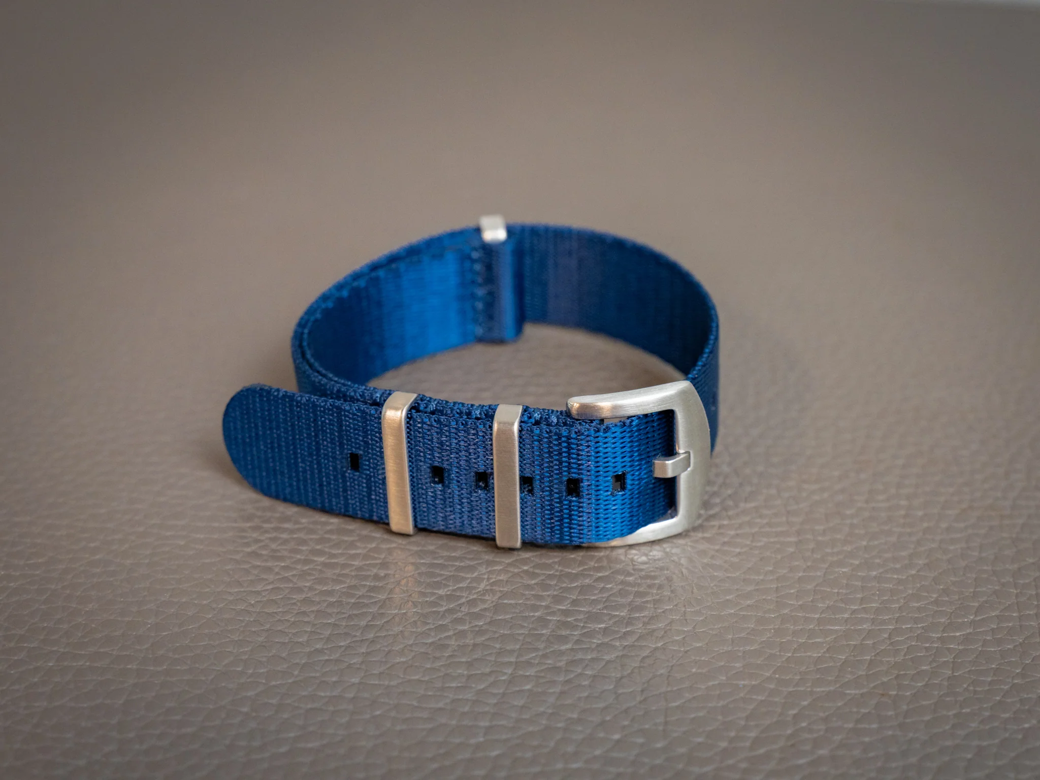 Nylon Watch Band 1 piece - Navy - Image 3