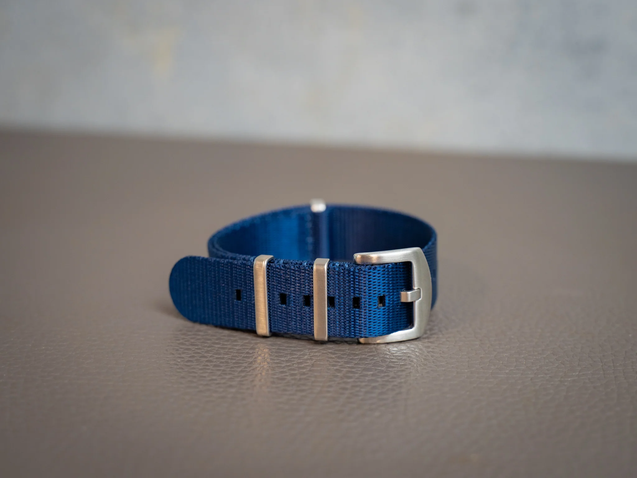 Nylon Watch Band 1 piece - Navy - Image 5