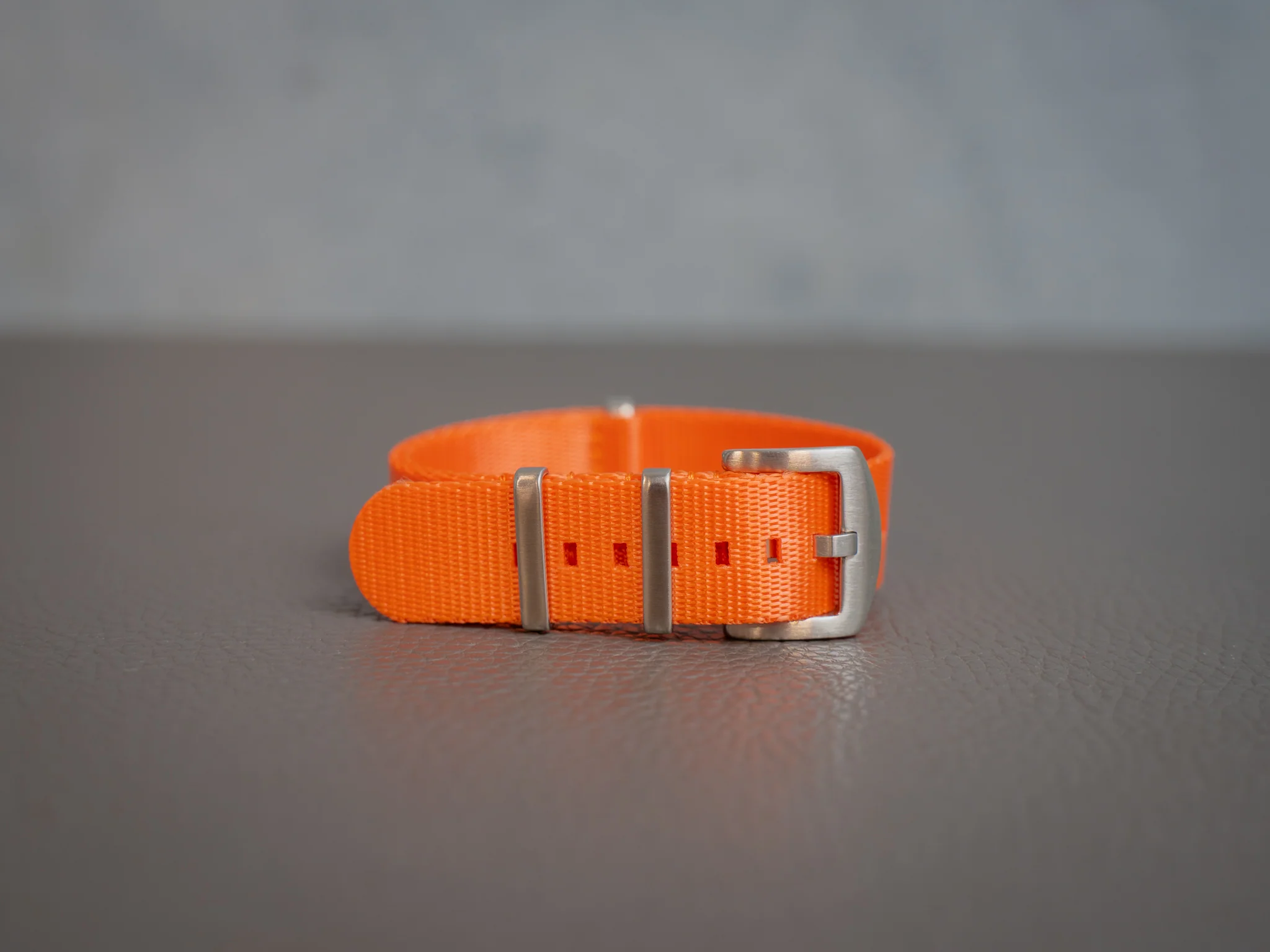 Nylon Watch Band 1 piece - Orange - Image 3