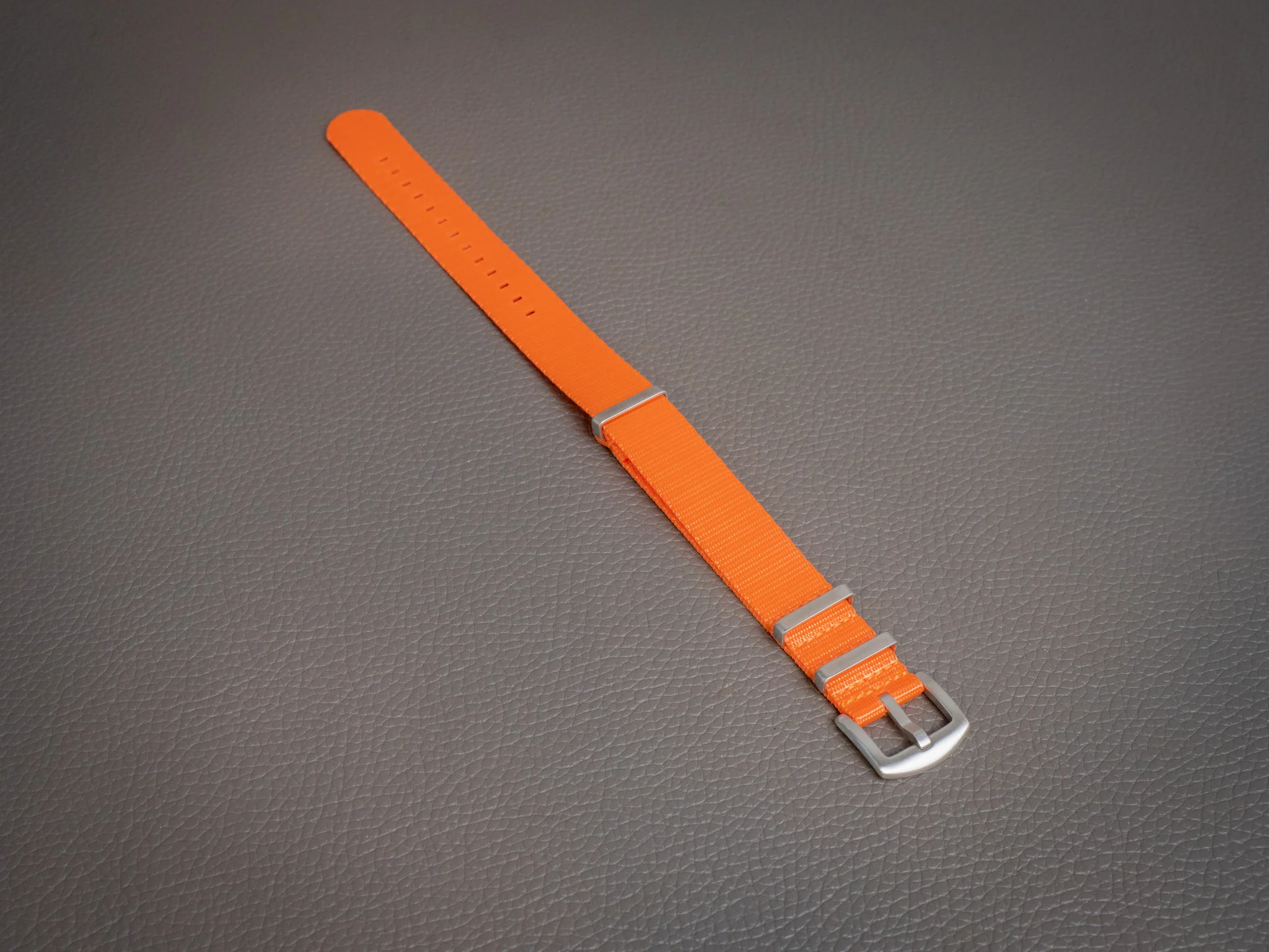 Nylon Watch Band 1 piece - Orange - Image 4