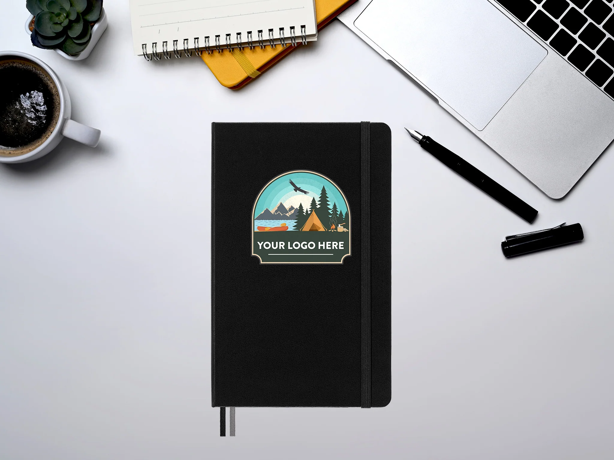 Moleskine Classic Notebook Journal with Customizable Logo - Image 3