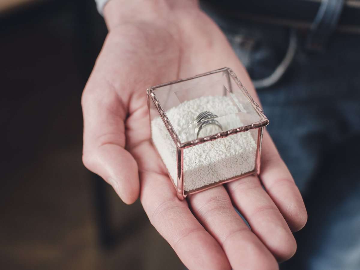 Stained Glass Ring Box - Image 2