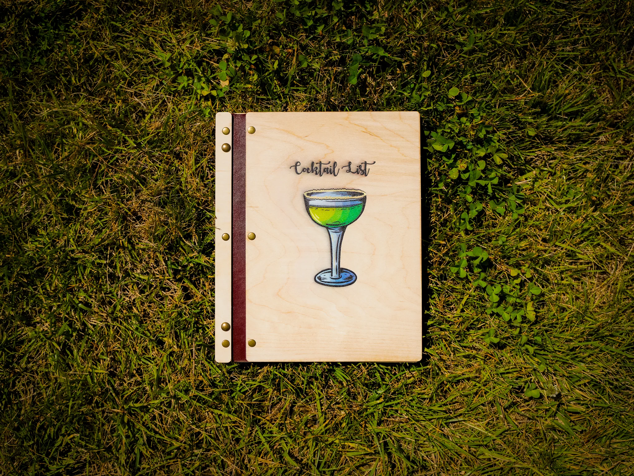 Wooden Hardcover Menu - Image 5