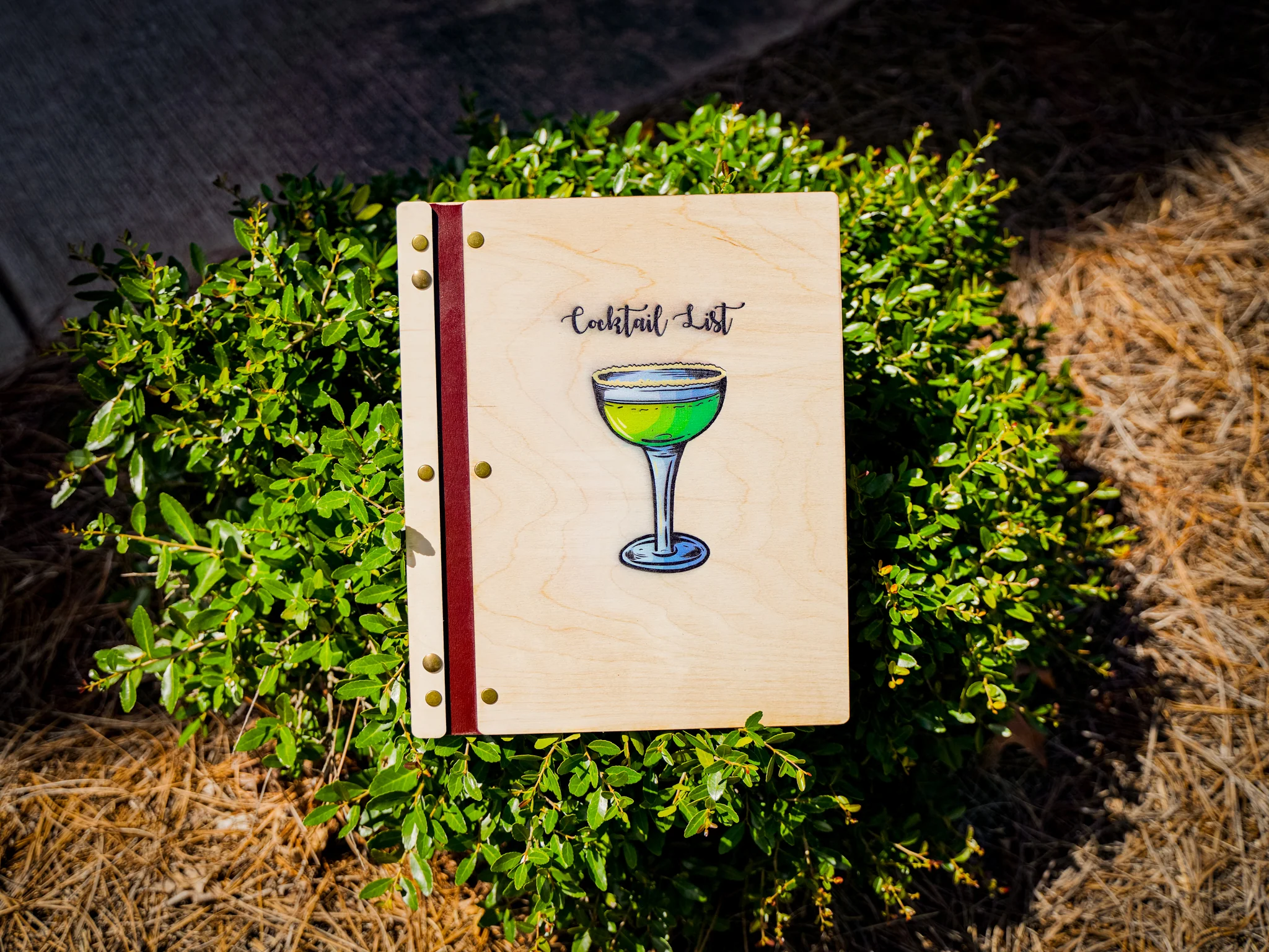 Wooden Hardcover Menu - Image 6