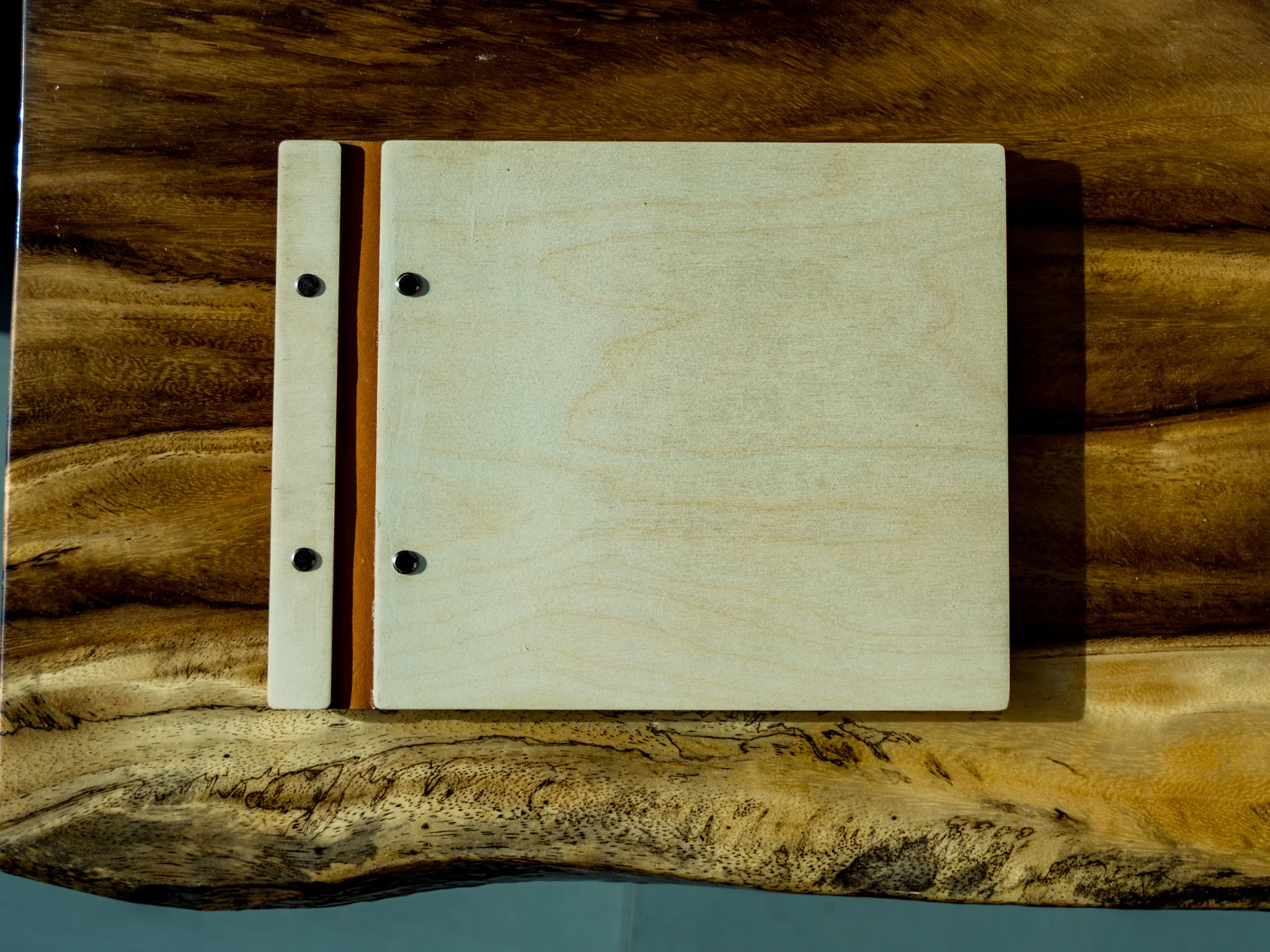 Wooden Menu Book - Horizontal - Image 3